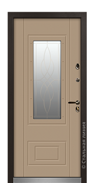 Входная дверь Сатори - вид изнутри Входная дверь Сатори (вид изнутри) - купить в Санкт-Петербурге