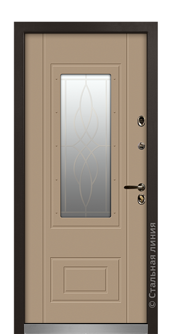 Входная дверь Сатори - вид изнутри Входная дверь Сатори (вид изнутри) - купить в Санкт-Петербурге