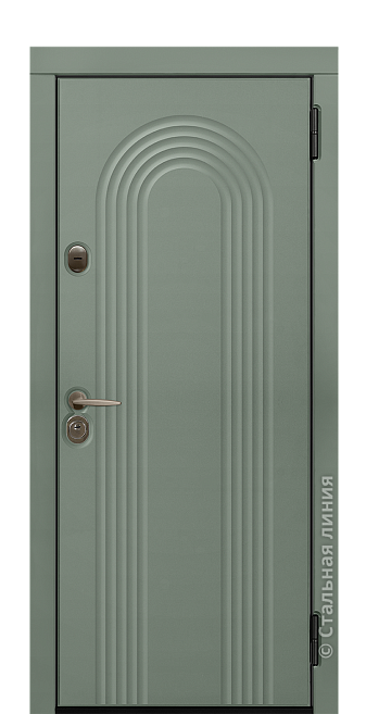 Входная дверь Рифлессо - вид снаружи Входная дверь Рифлессо (вид снаружи) - купить в Санкт-Петербурге