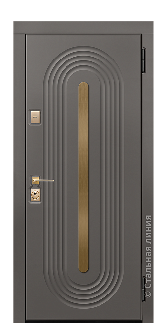 Входная дверь Эрчел - вид снаружи Входная дверь Эрчел (вид снаружи) - купить в Санкт-Петербурге