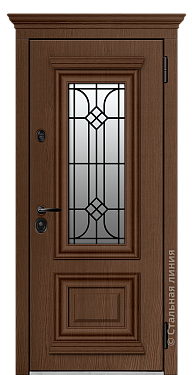Входная дверь Монтэ (вид снаружи) - купить в Санкт-Петербурге