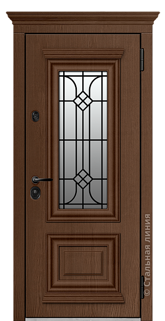 Входная дверь Монтэ - вид снаружи Входная дверь Монтэ (вид снаружи) - купить в Санкт-Петербурге