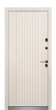 Входная дверь Рифлессо - вид изнутри Входная дверь Рифлессо (вид изнутри) - купить в Санкт-Петербурге